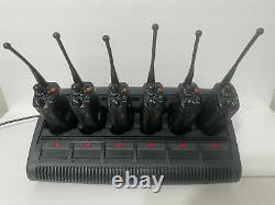 6X MOTOROLA XTS3000 TWO WAY RADIO HO9SDF9PW7BN P25 450-520MHz CH/DOCK WPLN4121BR