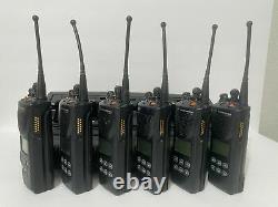 6X MOTOROLA XTS3000 TWO WAY RADIO HO9SDF9PW7BN P25 450-520MHz CH/DOCK WPLN4121BR