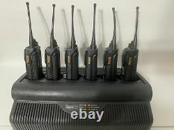 6X MOTOROLA XTS3000 TWO WAY RADIO HO9SDF9PW7BN P25 450-520MHz CH/DOCK WPLN4121BR