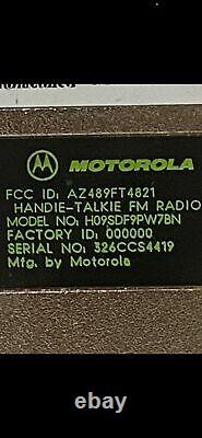 6X MOTOROLA XTS3000 TWO WAY RADIO HO9SDF9PW7BN P25 450-520MHz CH/DOCK WPLN4121BR