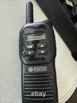 6 Advanced Wireless Two-way Radios with 6 pocket Motorola Multi-Unit Charger