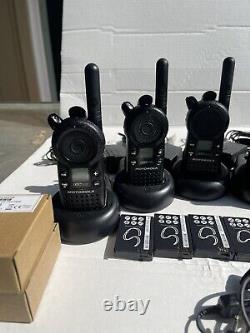 6 CLS1110 UHF Portable Two-way Radios Good Condition