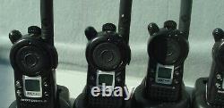 6 Motorola CLS1410 Two Way Radio WITH CHARGER +OEM HEADSETS+WARRANTY