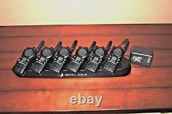 6 Motorola CLS1410 Two Way Radio WithMULTI CHARGER + WARRANTY