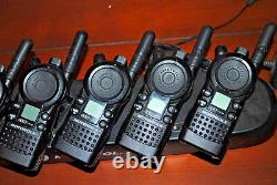 6 Motorola CLS1410 Two Way Radio WithMULTI CHARGER + WARRANTY