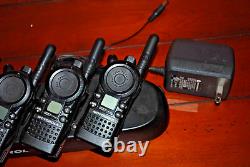 6 Motorola CLS1410 Two Way Radio WithMULTI CHARGER + WARRANTY