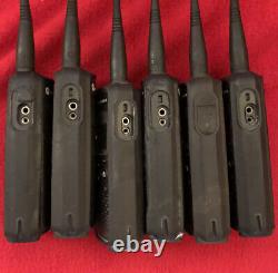 6 Motorola DTR650 Digital Two Way Radios 900 MHz