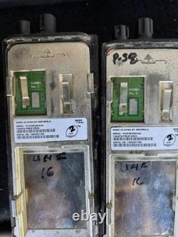 6 Motorola GP 88 Walkie Talkies Two Way Radios & Chargers New Batteries