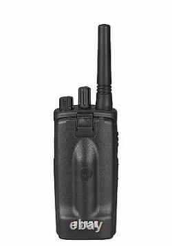 6 Motorola RMU2080d 2 Watt UHF Business Two-way Radios & Bank Charger