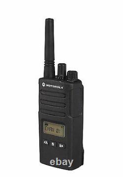 6 Motorola RMU2080d 2 Watt UHF Business Two-way Radios & Bank Charger
