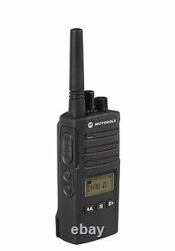 6 Motorola RMU2080d 2 Watt UHF Business Two-way Radios & Bank Charger