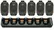 6 New Motorola Clp1040 Uhf Business Two-way Radios With 6 Bay Charging Station