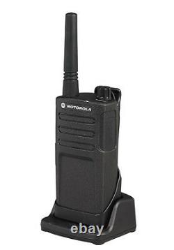 6 Pack Motorola RMM2050 Two Way Radio Walkie Talkies