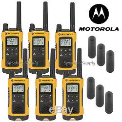 6 Pack Set Talkabout T402 Walkie Talkie 35 Mile Two Way Radio Waterproof