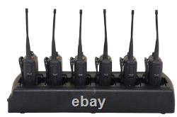 (6) RCA UHF 400-470MHz DMR Digital Two-Way Radio RDR3600U Compatible with Motorola
