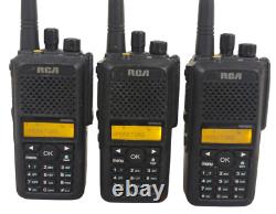 (6) RCA UHF 400-470MHz DMR Digital Two-Way Radio RDR3600U Compatible with Motorola