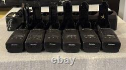 6x Motorola Two-Way Radio Walki with 6-Place charging Station + Acc RMU2080d