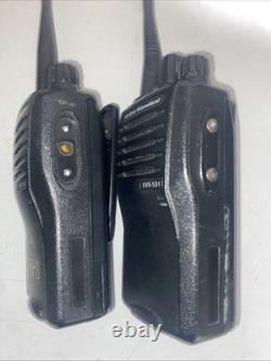 7 Vertex EVX-531 G7-5 UHF Portable radios All Working Two Way Read Description