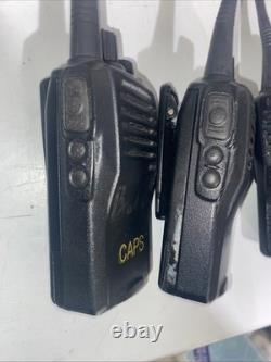 7 Vertex EVX-531 G7-5 UHF Portable radios All Working Two Way Read Description