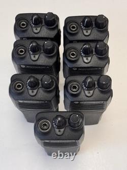 7x Motorola CP200 & (1) CP150 UHF Two-Way Radios AAH50RDC9AA1AN