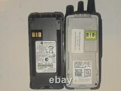 8 ANALOG DIGITAL XPR TWO WAY RADIO With BATTERY, Charges, And Mics