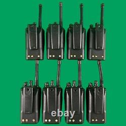 (8) Vertex Standard (Motorola) VX-351 Two-Way Radio / Analog / 450-512 MHz