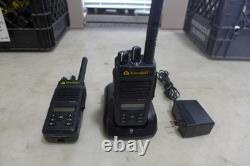 A13 Motorola Xpr 3500e Two Way Radio Aah02rdh9va1an 2 Lot W Charger 5 Batteries