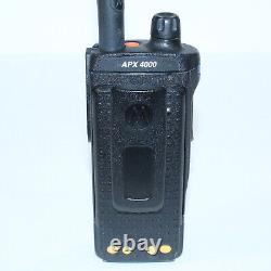 APX4000 Digital Two Way Radio P25 TDMA Bluetooth GPS VHF 136-174mhz H51KDF9PW6AN