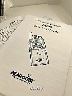 Bearcom BC95 Handheld Two Way Radio NEW In Box