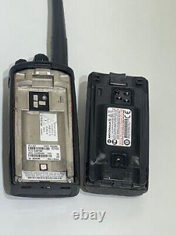 Bulk Lot of (2) Motorola RDU 4100 Two-Way Radios RU4100BKN98A Sold AS-IS