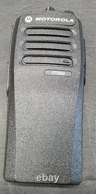 CP200D Motorola Solution Two Way Radio with Charger, Anenna and belt clip