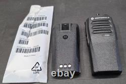 CP200D Motorola Solution Two Way Radio with Charger, Anenna and belt clip