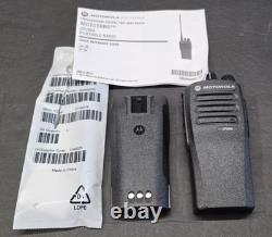 CP200D Motorola Solution Two Way Radio with Charger, Anenna and belt clip