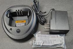 CP200D Motorola Solution Two Way Radio with Charger, Anenna and belt clip