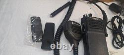 EUC Motorola XPR 7350e AAH56JDC9WA1AN VHF Two Way Radio 136-174 MHz. MHz Charger