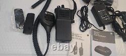 EUC Motorola XPR 7350e AAH56JDC9WA1AN VHF Two Way Radio 136-174 MHz. MHz Charger