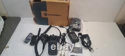 EUC Motorola XPR 7350e AAH56JDC9WA1AN VHF Two Way Radio 136-174 MHz. MHz Charger
