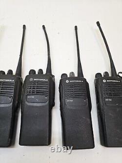 FIVE Motorola HT750 403-470 MHz UHF Two Way Radio AAH25RDC9AA3AN