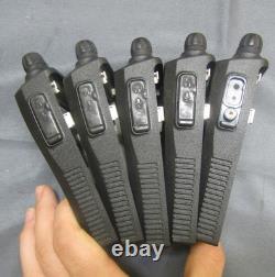 FIVE Motorola Radius CP200 146-174 MHz VHF 16 Ch Two Way Radio AAH50KDC9AA2AN