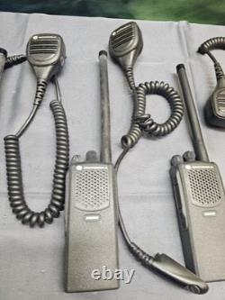 FOUR Motorola PR860 35-50 MHz Low Band Two Way Radio AAH45CEC9AA3AN