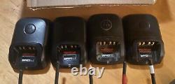 Five (5) MOTOROLA XPR 6500 PORTABLE TWO-WAY RADIOS & Chargers