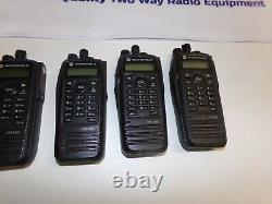 Five Motorola MOTOTRBO XPR6580 Two Way Radio 806-941 MHz AAH55UCH9LB1AN 800 MHz