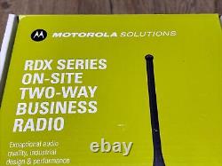 Genuine Motorola RDU4100 Two Way Radio RDX + Charging Dock