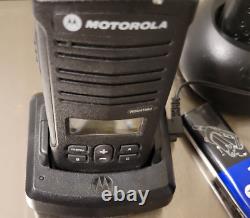 Genuine Motorola RDU4160d Two Way Radio RDX with Charging Station & XTN Walkie