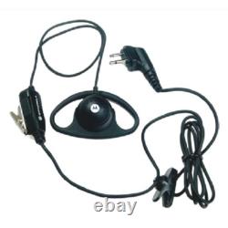 HKLN4599B Motorola Two Way Radio Earpieces DTR600 DTR700 CLS1410 RMM2050 Qty 4