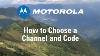 How To Use Channels And Privacy Codes On Motorola Talkabout Two Way Radios