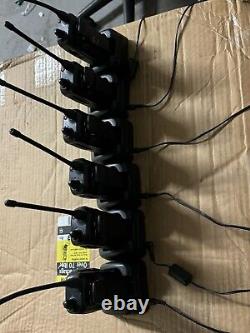 Icom F4021S UHF 400-470MHz Two Way Radio 6 Pack Motorola CP200 Alternative