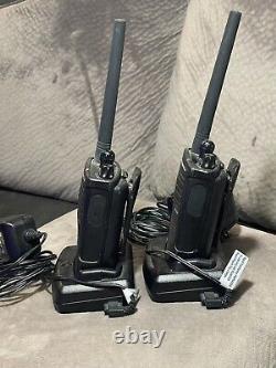 LOT (2) Genuine Motorola CP110m Two Way MURS Radio RDX Fully Tested & Guaranteed