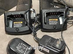 LOT (2) Genuine Motorola CP110m Two Way MURS Radio RDX Fully Tested & Guaranteed