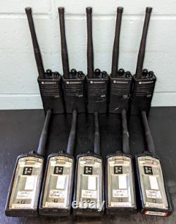 LOT OF 10 Motorola CP110 2ch Two Way Radios H96KCC9AA2AA